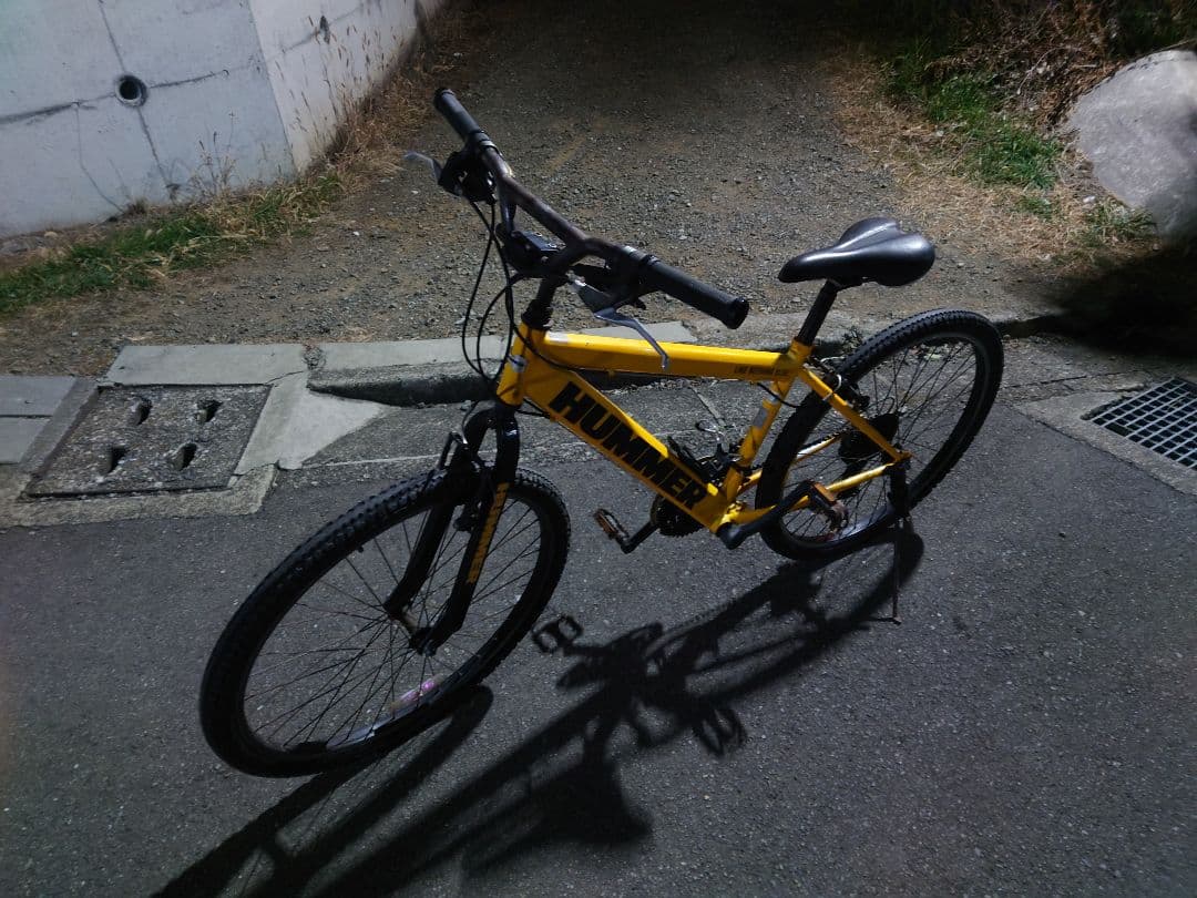 (引取り又はお届けご相談)HUMMER マウンテンバイク26インチ