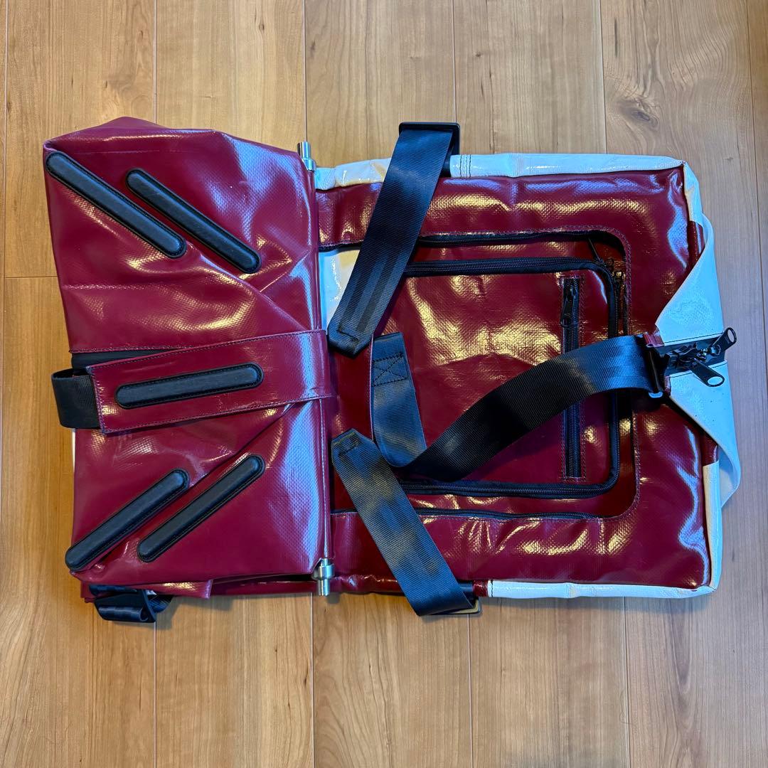 FREITAG F733 ZIPPELIN キャリーカート 赤/白