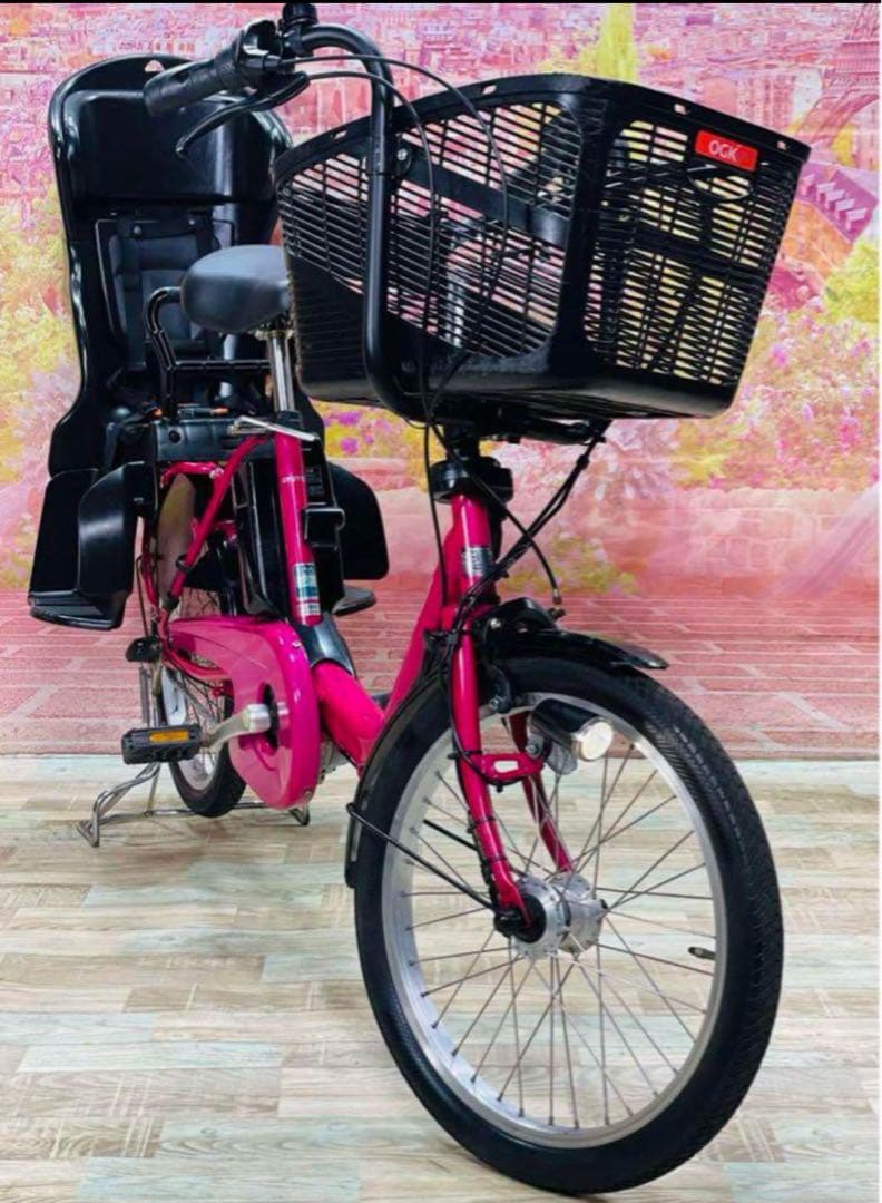 K1995 電動自転車 パナソニックギュット 子供乗せ 20インチ 送料無料