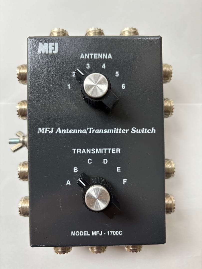 MFJ−1700C HFアンテナ/トランシーバー切替スイッチ