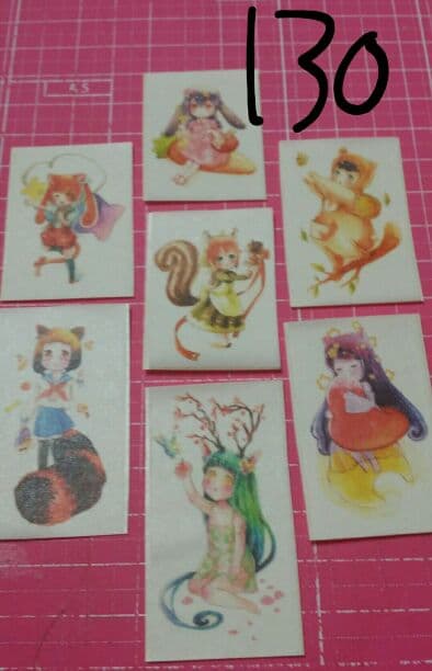 人物マステ1ループ切り売り140円