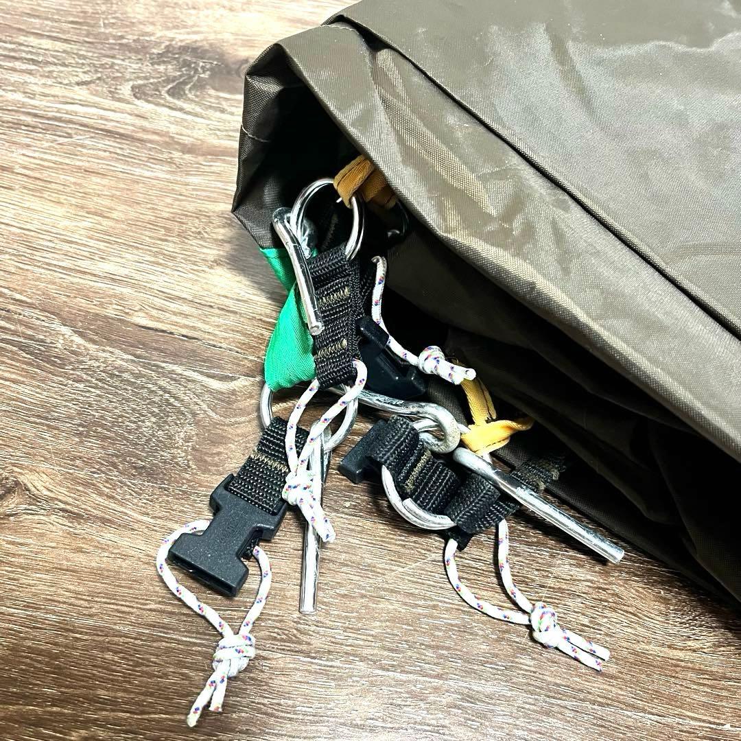 【セット】スノーピーク アメニティドームM アップライトポール フロアシート付き