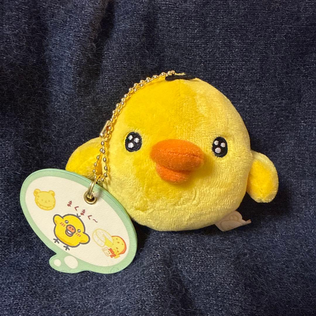 キイロイトリ　みんなでまんぷくまくまく　ぶらさげぬいぐるみ　キディランド限定