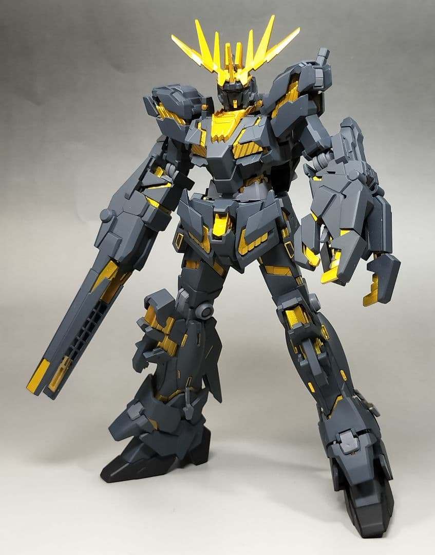 HG HGUC 1/144 ガンダム バンシィ デストロイ 改修 全塗装 完成品