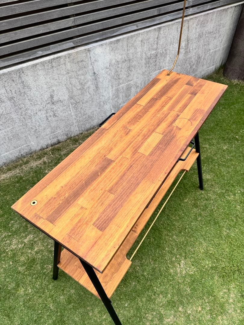 キッチンテーブル　木製折りたたみアウトドアテーブル　DIY
