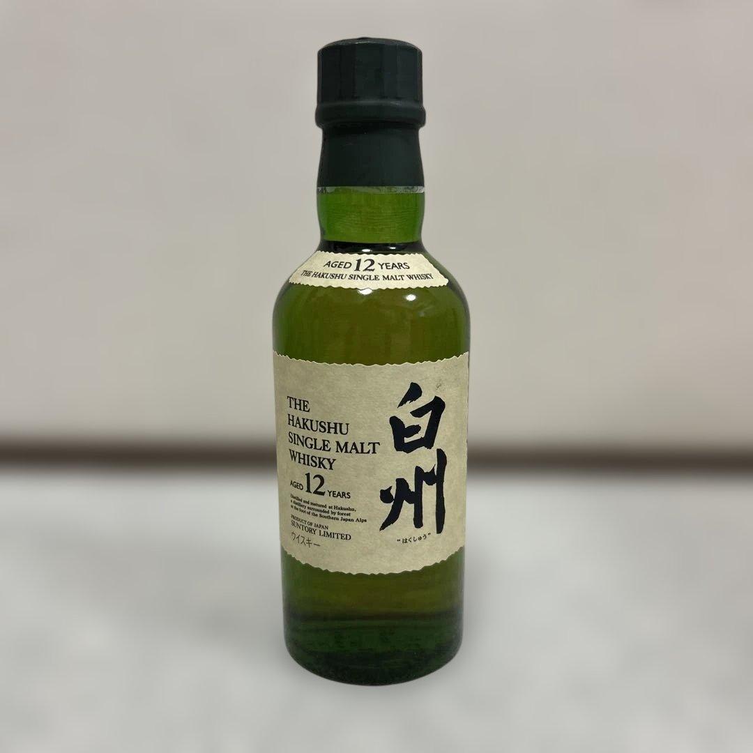 サントリー シングルモルト ウイスキー 白州 12年 180ml