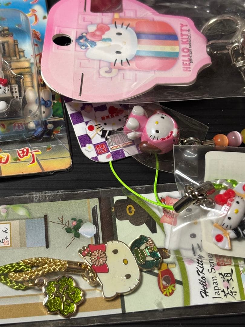 サンリオ　キティ　ストラップ　マスコット　まとめてセット