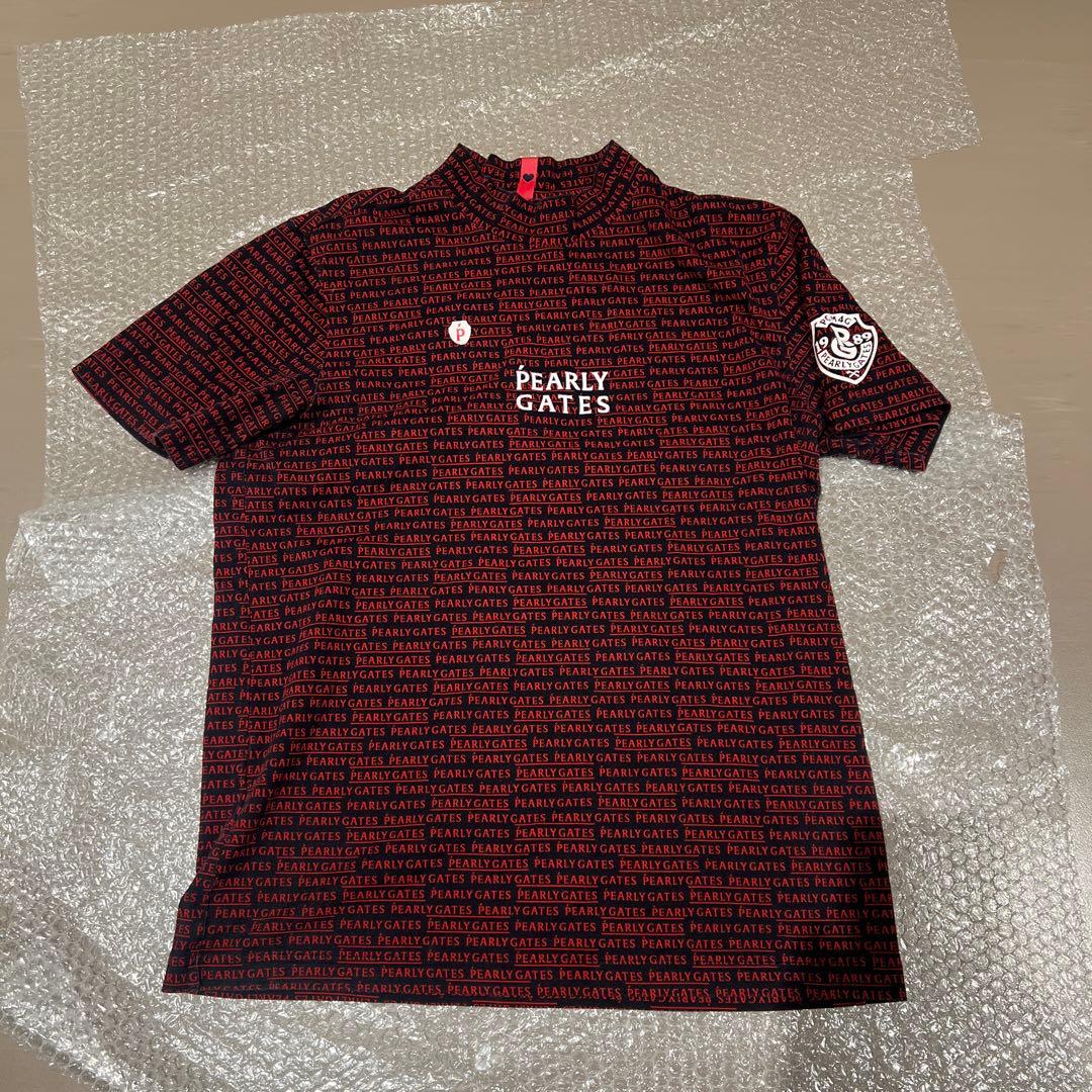 【新品タグなし】PEARLY GATES 半袖ハイネックカットソー6 XL LL