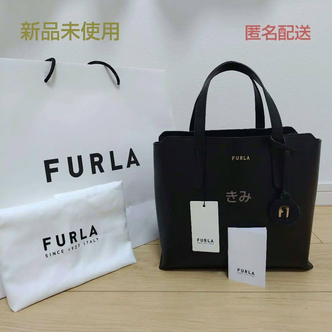 ミ*ー様 FURLA LINDA S TOTE 25 NERO