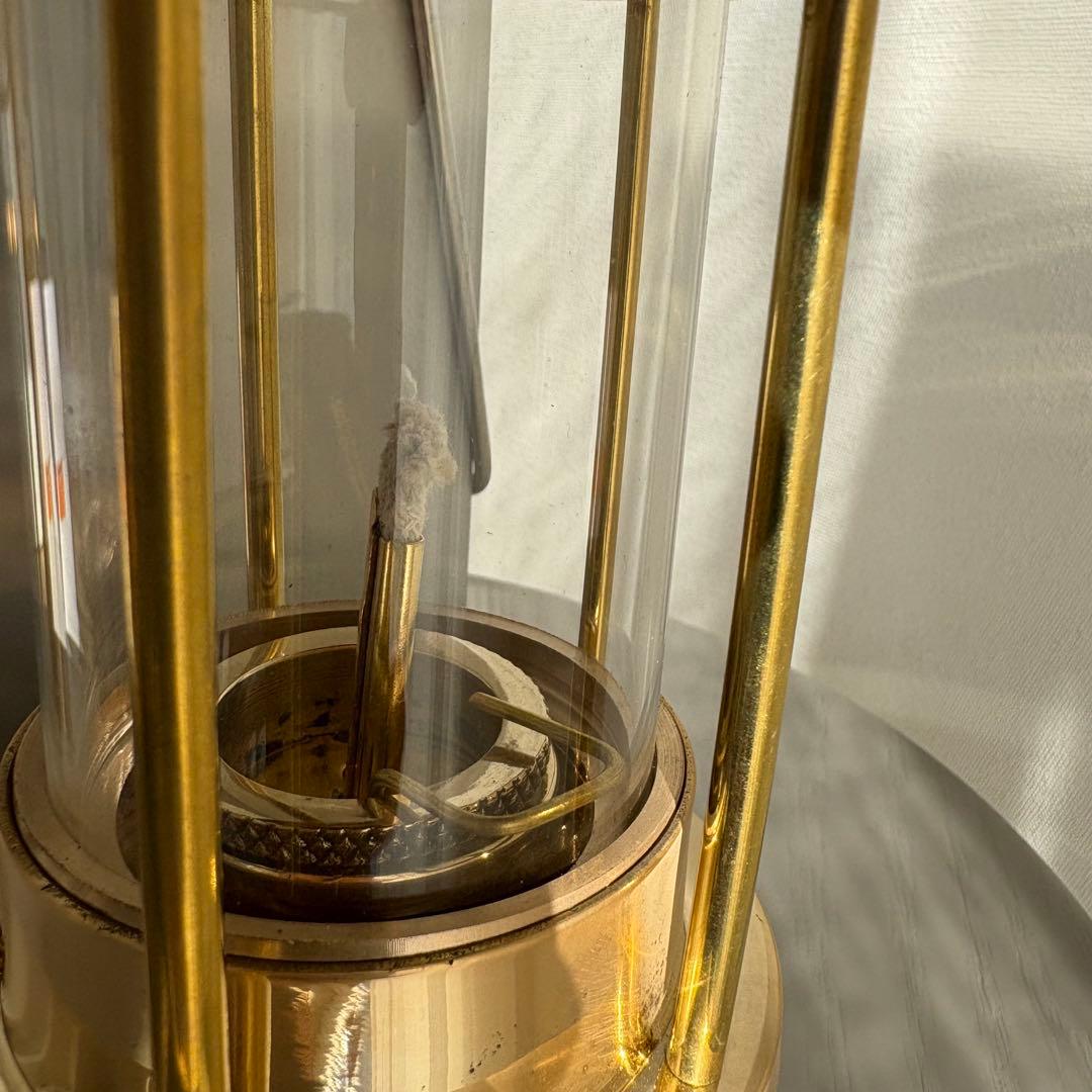 マイナーズランプ大型　真鍮製　CONTE WORKS シリアルナンバー0022