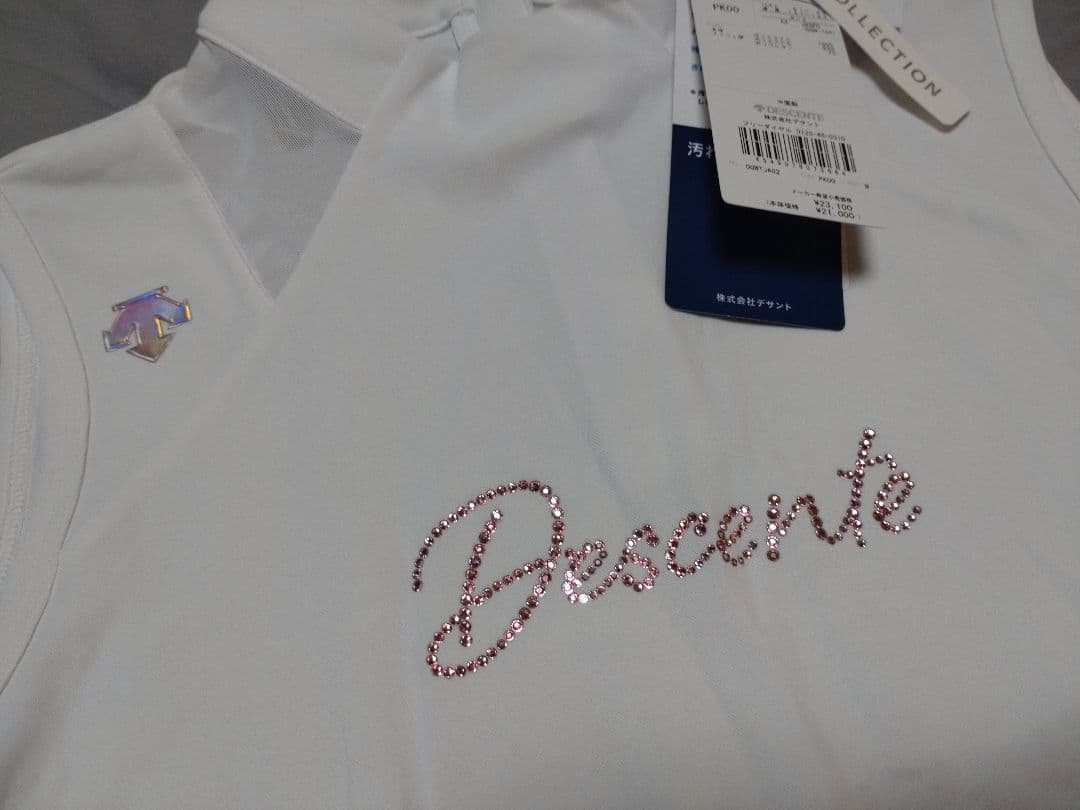 【未使用】デサントゴルフ ノースリーブM