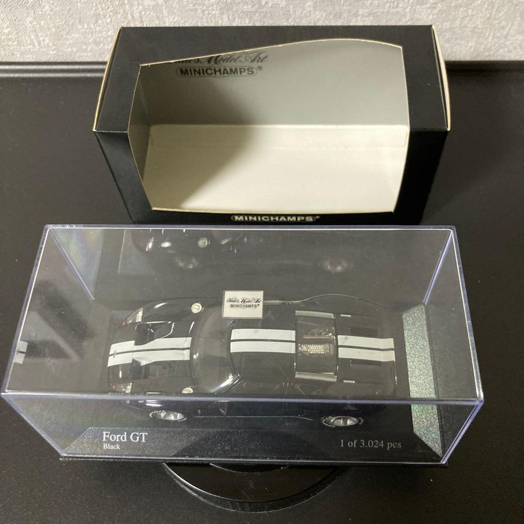 ミニチャンプス　フォード GT Black 世界限定1/3024