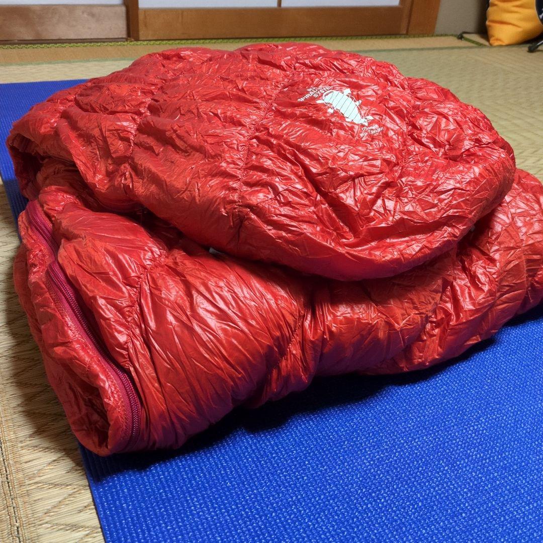 【美品】mont-bellダウンハガー800#3　ダウンシュラフ寝袋　モンベル