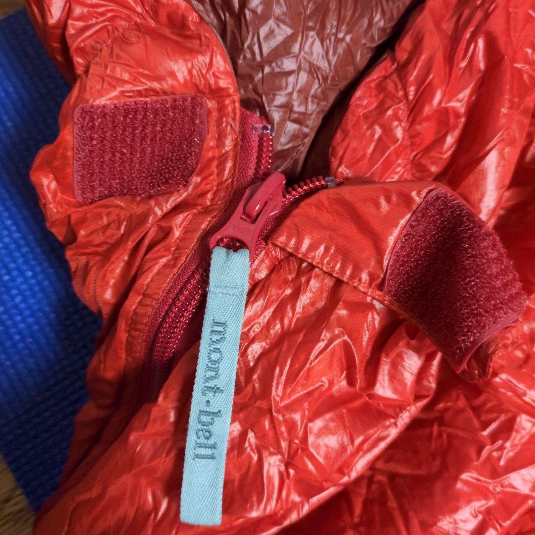 【美品】mont-bellダウンハガー800#3　ダウンシュラフ寝袋　モンベル