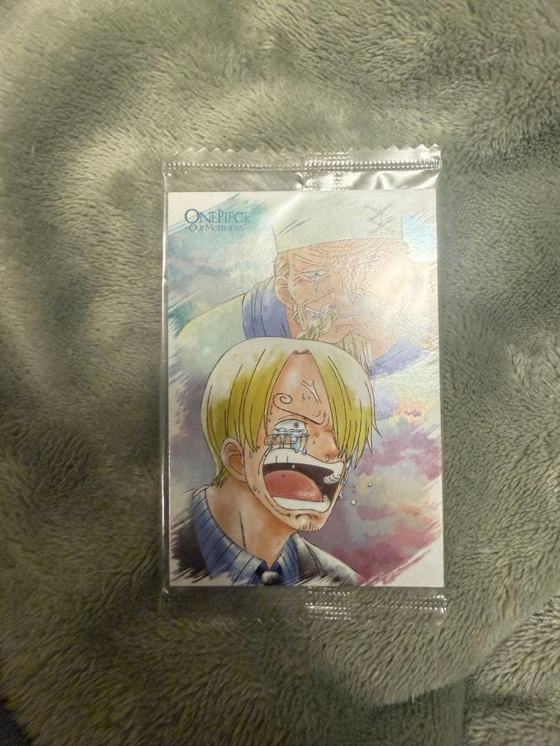 未開封　ワンピースウエハース　サンジ　Our memory No.5カード