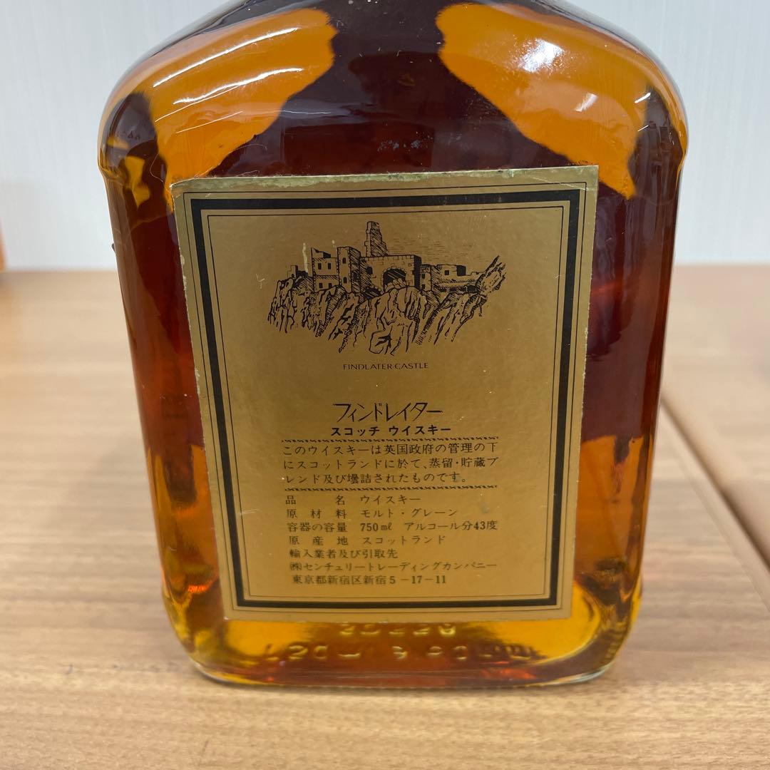FINDLATER'S 15年 スコッチウイスキー 750ml 4本セット