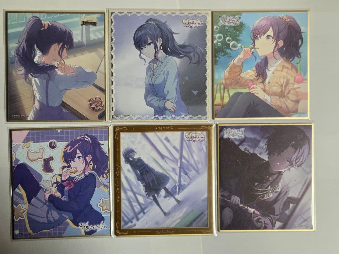 プロセカ　ミニ色紙　朝比奈まふゆ　まとめ売り⑦