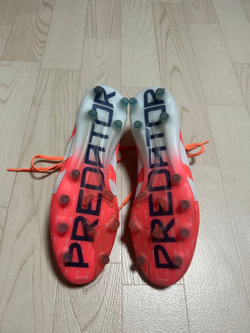 adidas Predator サッカーシューズ スパイク オレンジ27cm