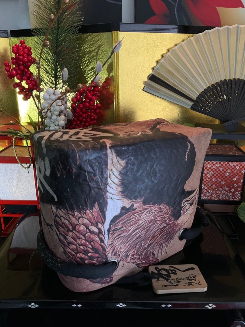 【御専用ページ】 長沢芦雪 鷲　古文書　着物　帯　和紙　冬詩