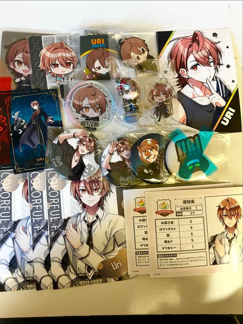 からぴち　カラフルピーチ　迷子グッズ