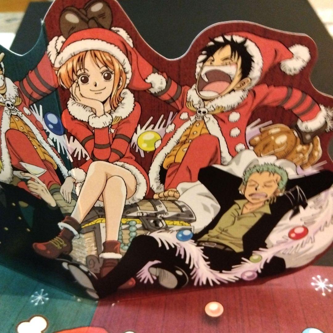 ONEPIECE クリスマスカード ポストカード 初期 当時物 レア レトロ