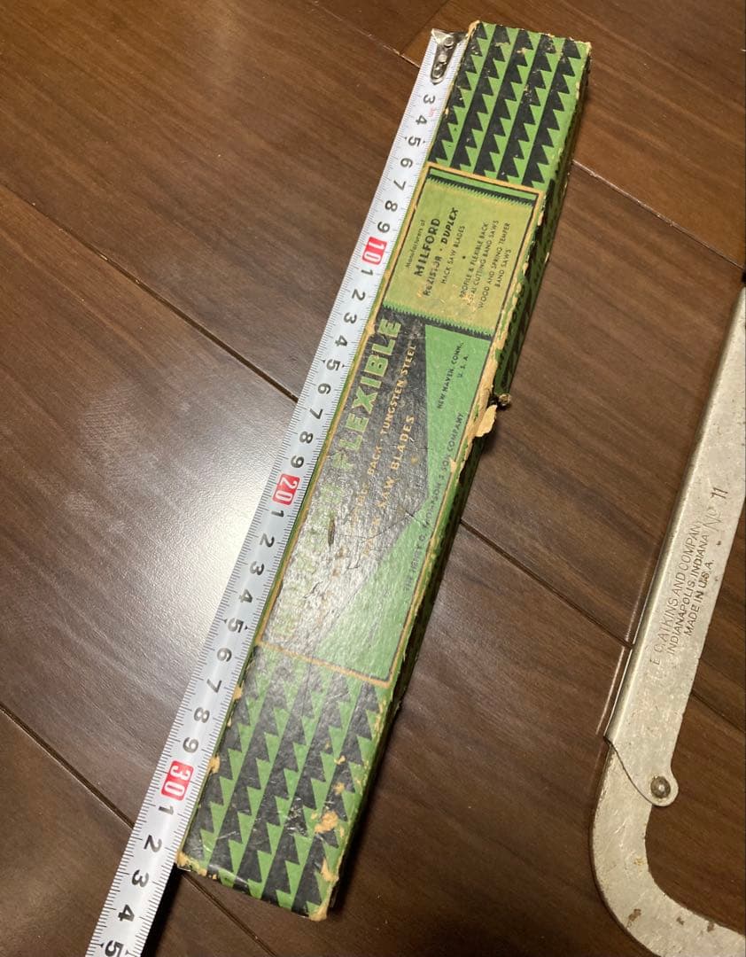 40sUSA製ATKINS社製弓のこぎりとMILFORD社の替え刃のセット