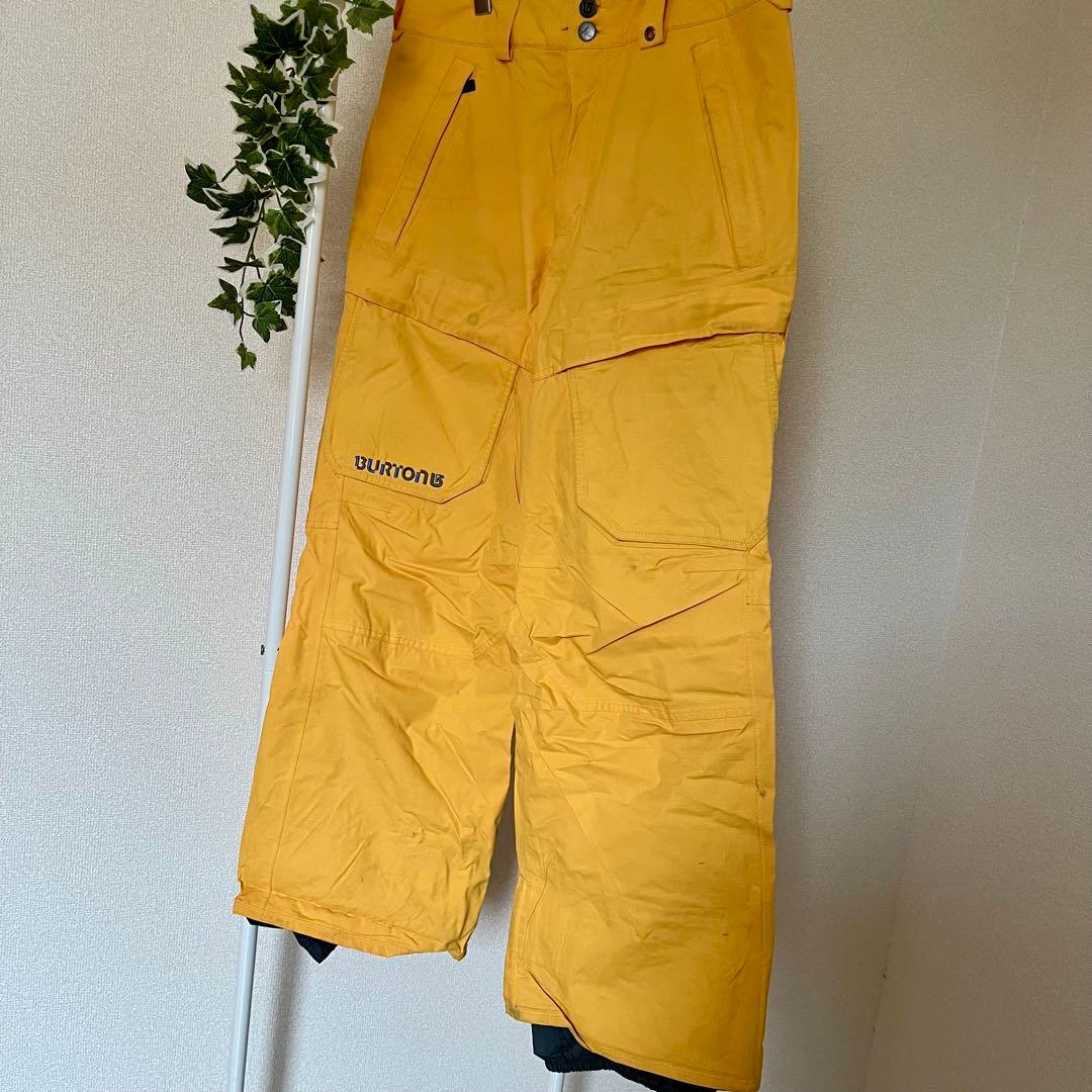 Burton スノーボードパンツ イエロー