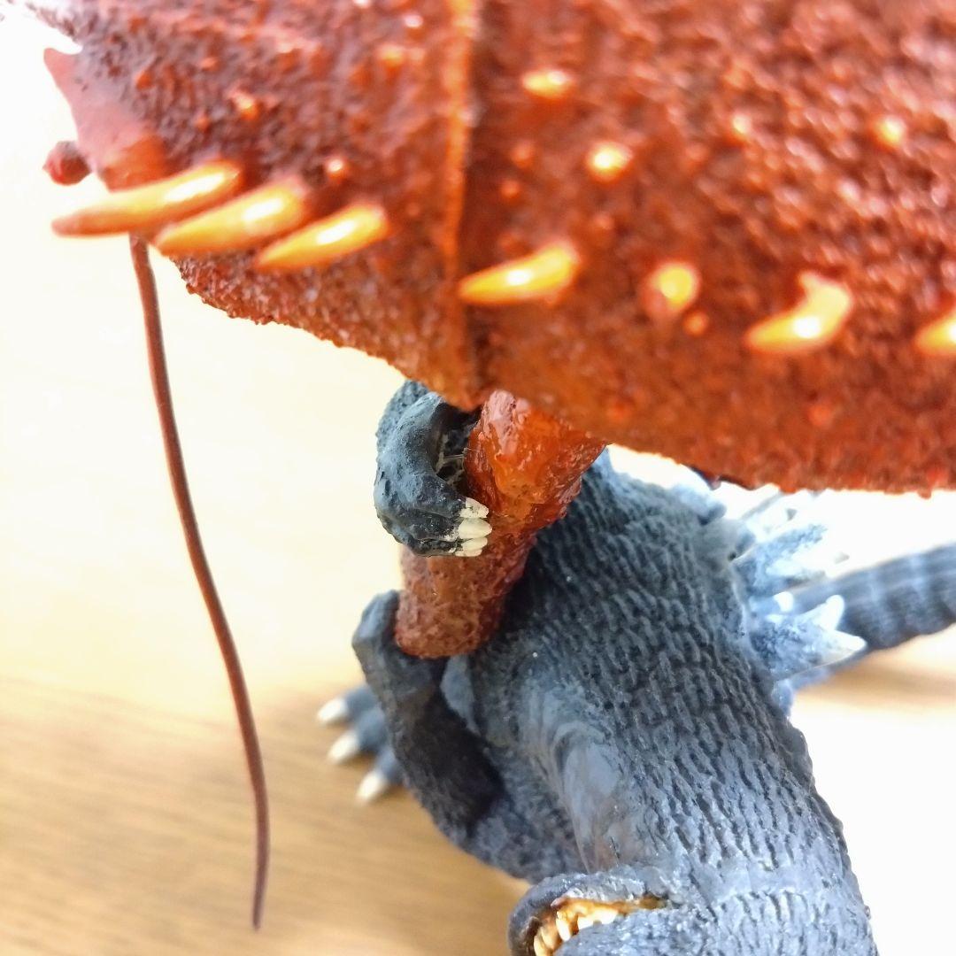 ボークス　ゴジラ　エビラ　一本背負い　レジン　フィギュア　完成品