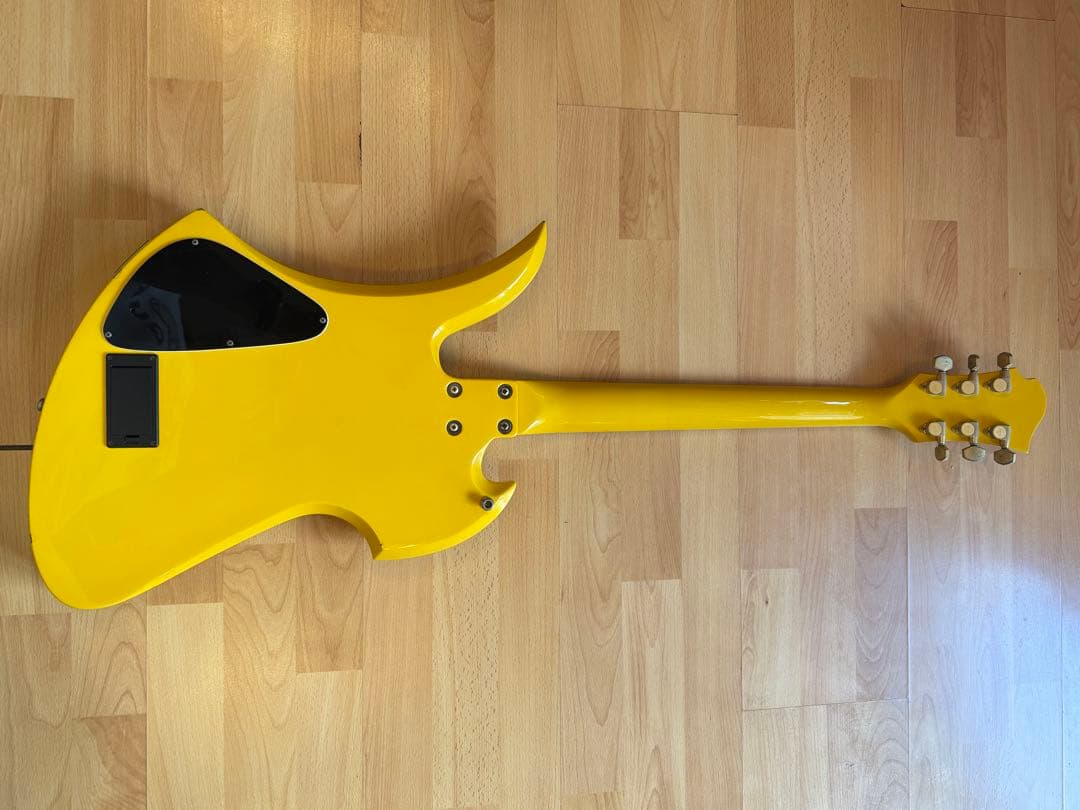 イエローハート ギター Burny MG-145S hide