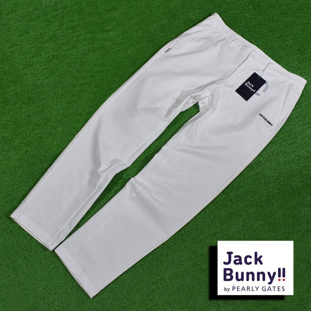 Jack Bunny!!/ジャックバニー ゴルフ パンツ【ホワイト/５】新品！