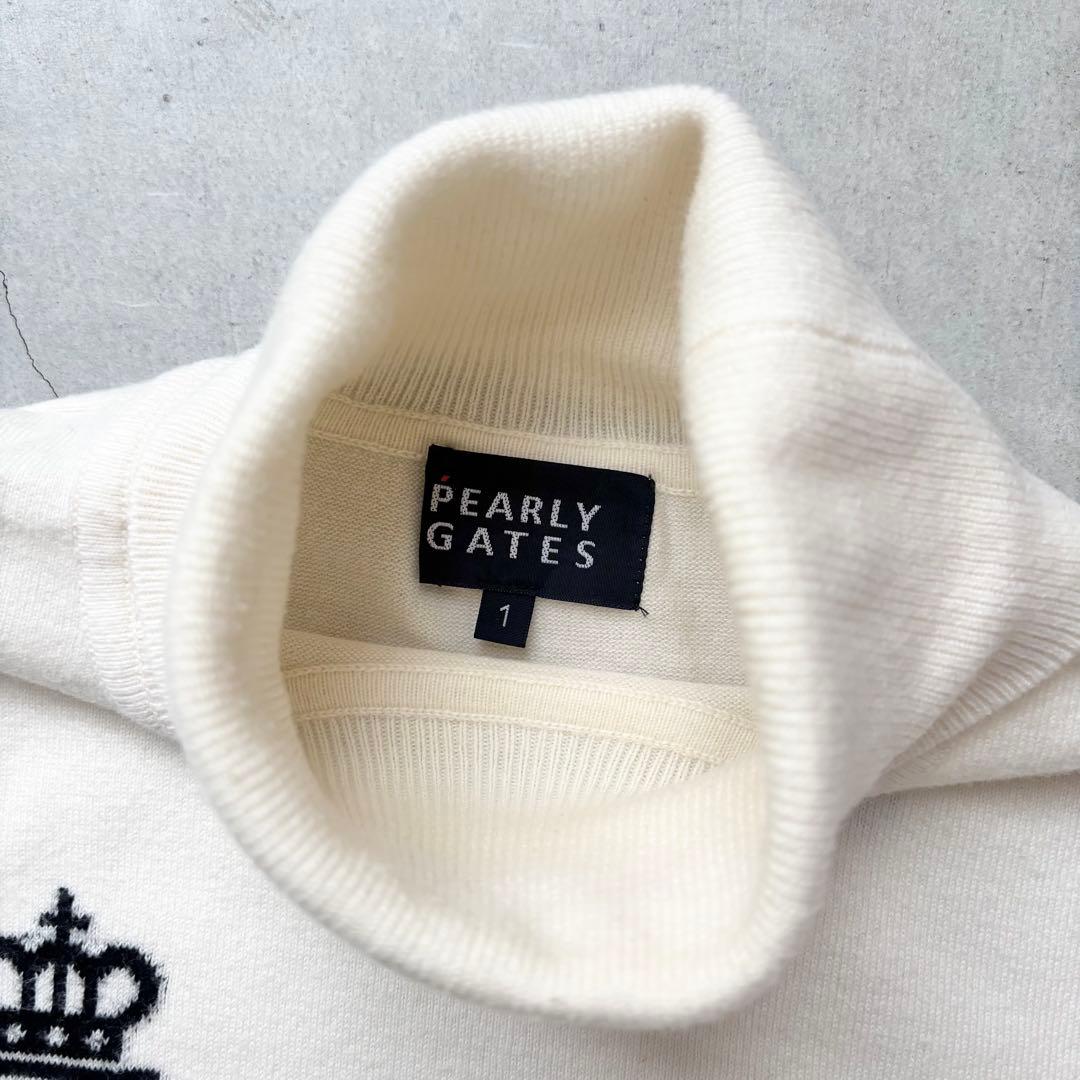 PEARLEY GATES パーリーゲイツ タートルネックセーター サイズ1