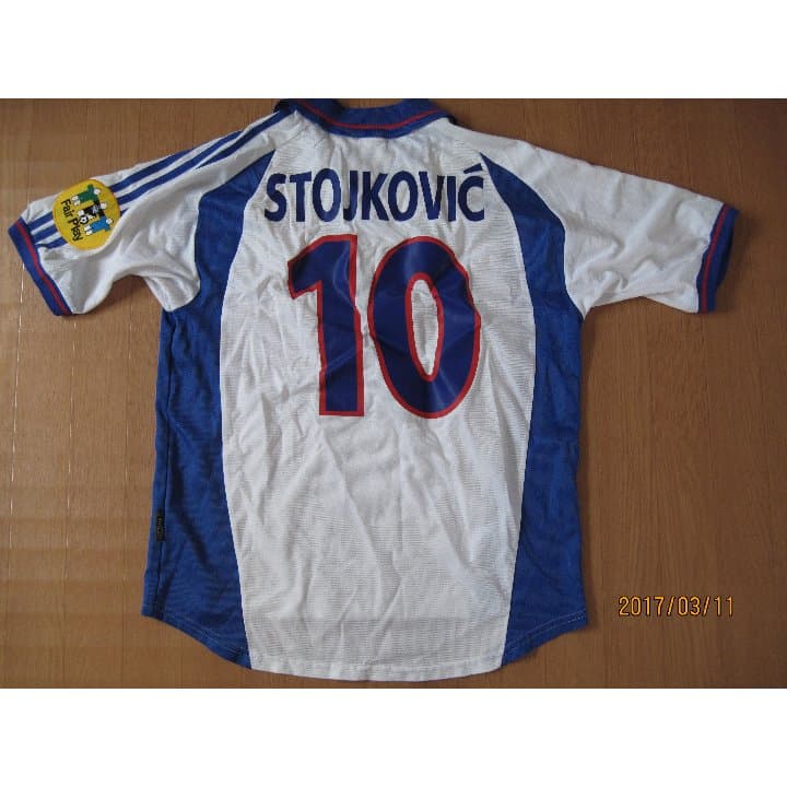 ユーロ2000 ユーゴスラビア代表ストイコビッチオーセンティックユニフォーム
