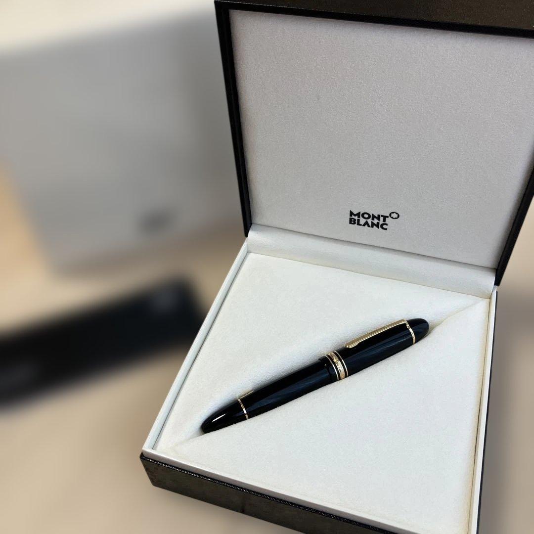 インク付き　マイスターシュテュック ゴールドコーティング 149 万年筆（EF）