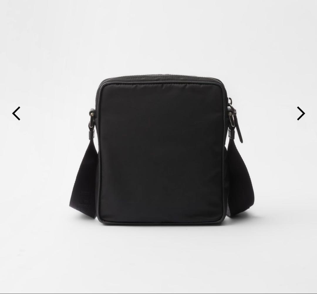 【PRADA】 Re-Nylon xサフィアーノレザー ショルダーバッグ正規品