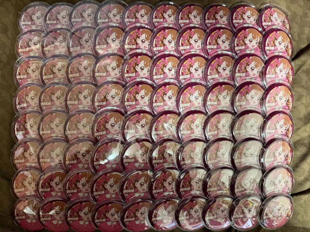 わんだふるぷりきゅあ！　憧レ百貨店　犬飼こむぎ 缶バッジ 80点