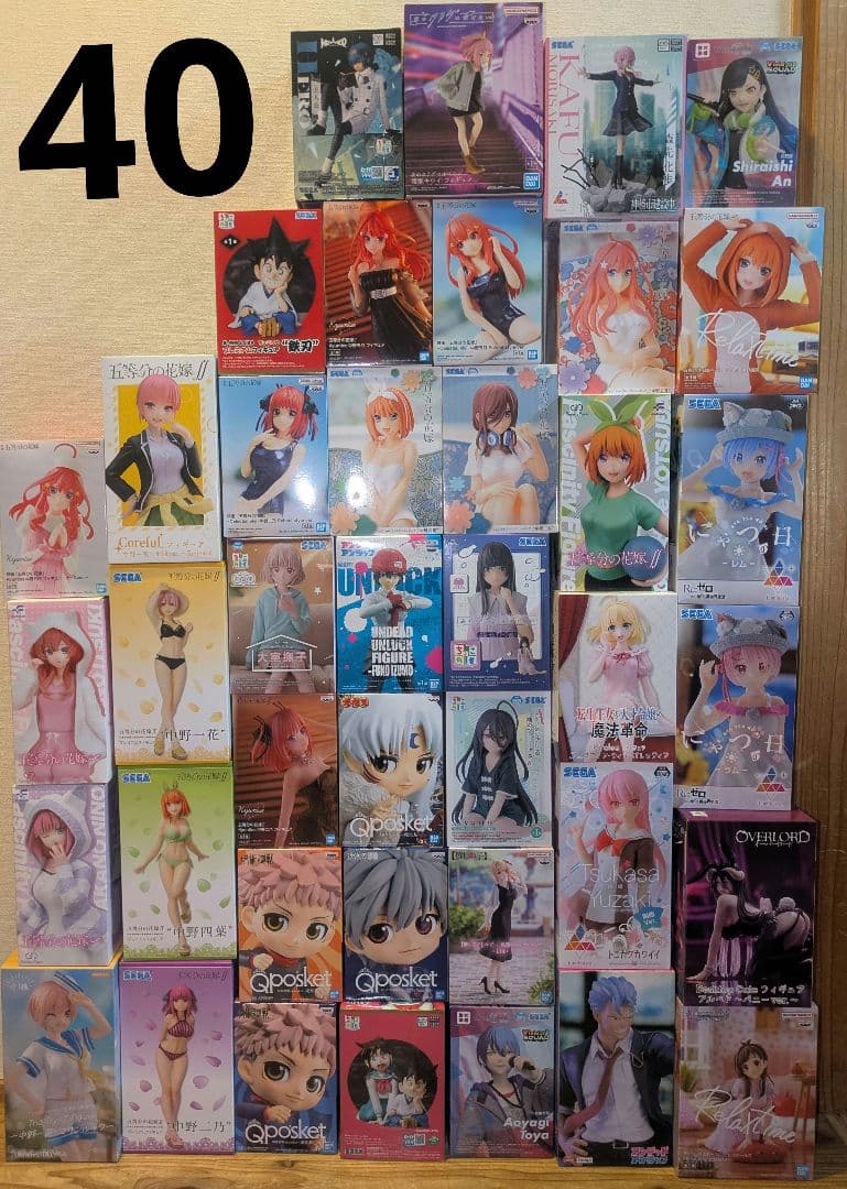 美少女　フィギュア　ジャンプ　フィギュア　まとめ売り　40点