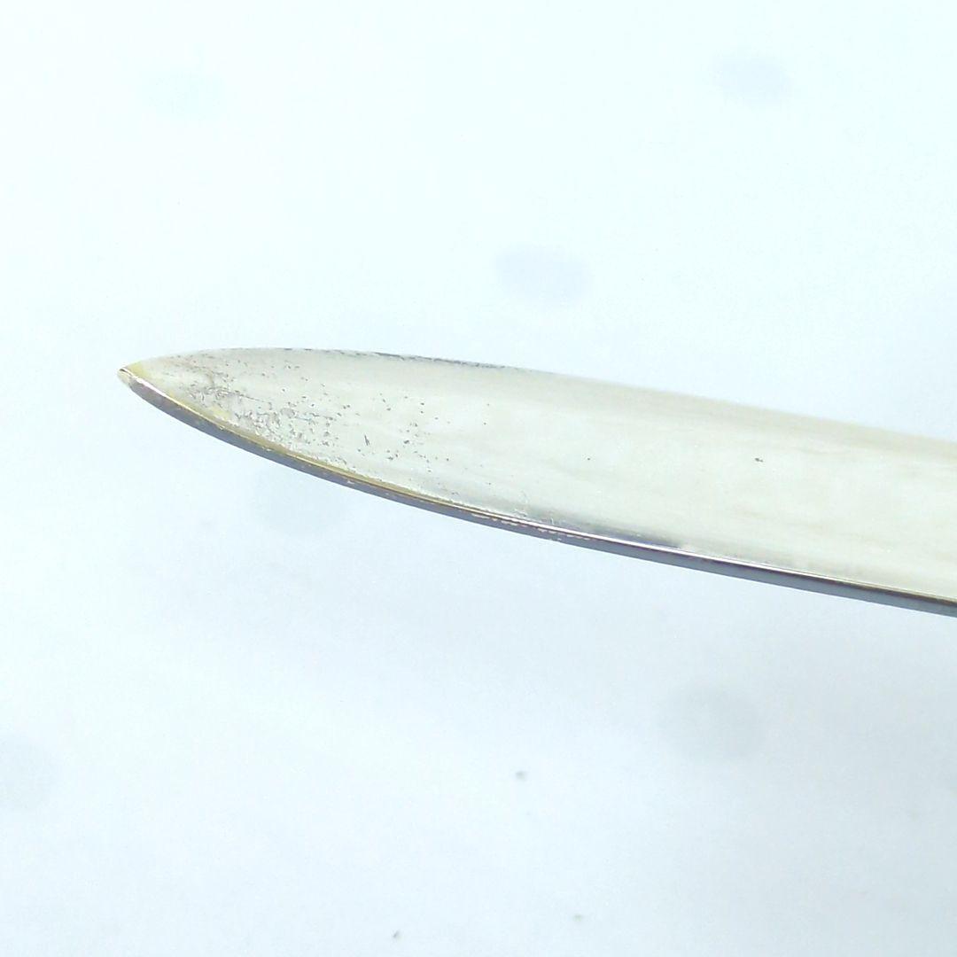 ティファニー レターオープナー ペーパーナイフ シルバープレート　刻印あり