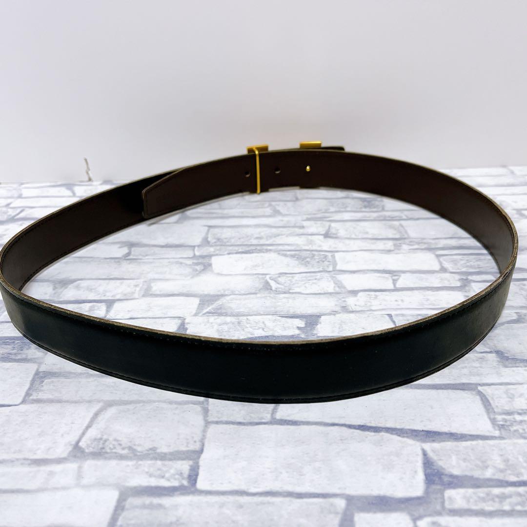 【箱あり】　HERMES　H型バックル ベルト コンスタンス　リバーシブル