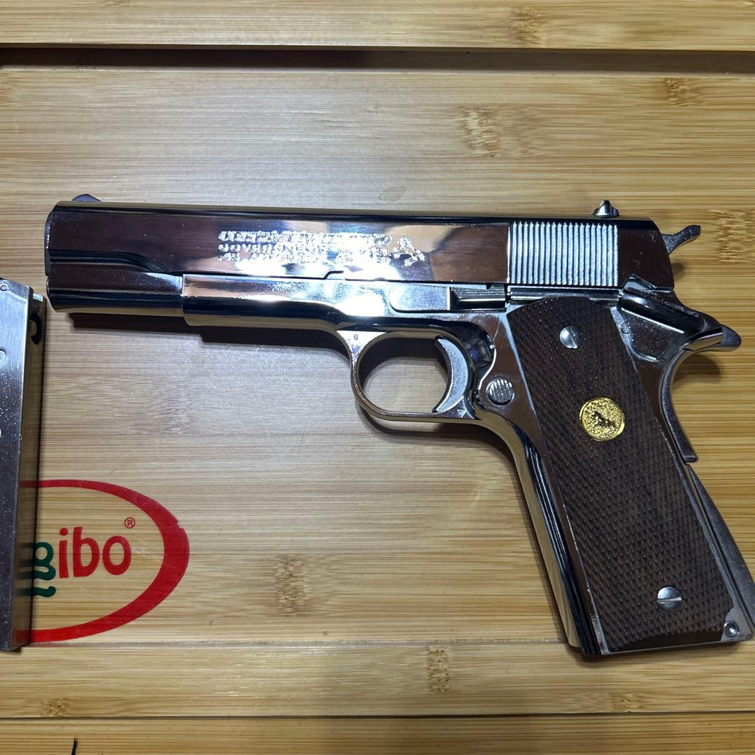 東京マルイ製ガスブローバック　ガバメント　クローム