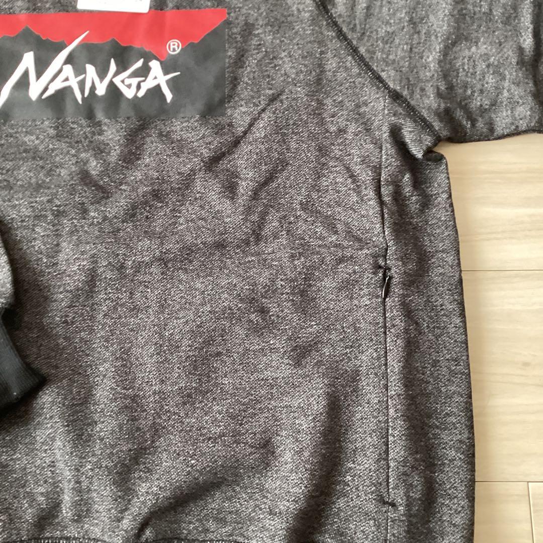 ナンガ　NANGA ECO HYBRID BOX LOGO SWEATSHIRT