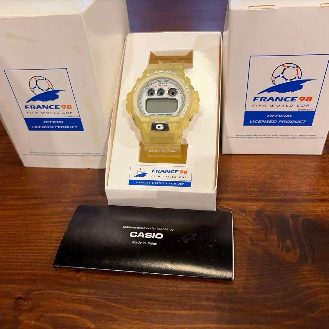 CASIO G-SHOCK FRANCE 98 FIFA WORLD CUP限定