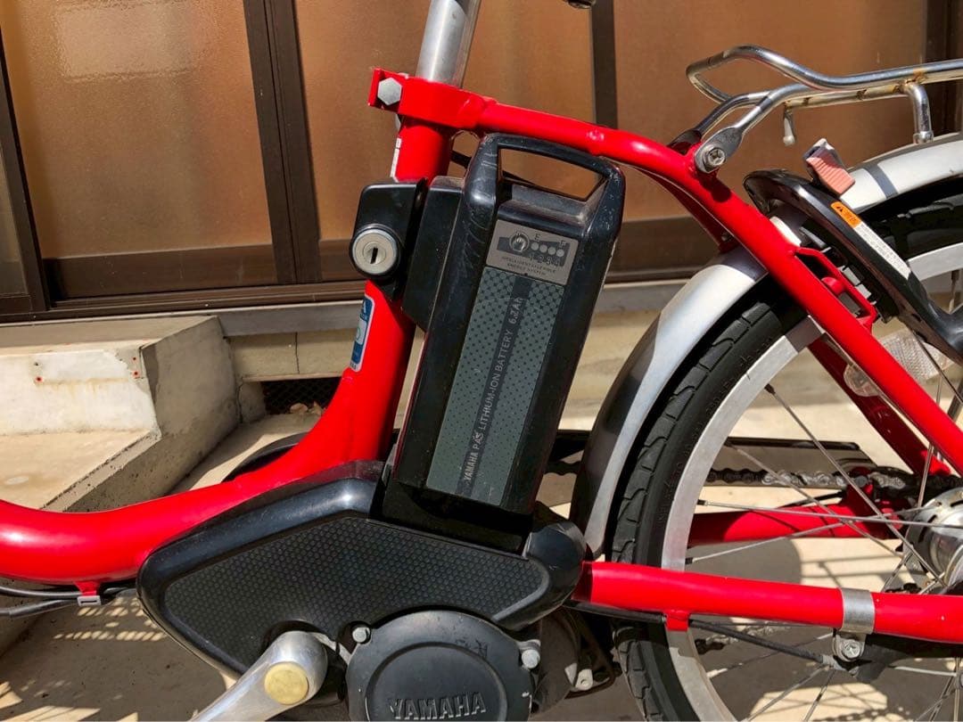 電動自転車　№4655 ヤマハ　パス　シオンユー　20インチ