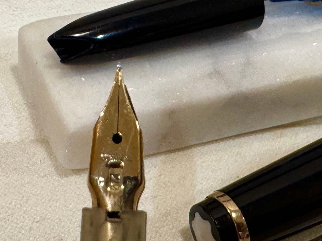 【極美品】モンブラン NO22万年筆 1960s ブラック　F細字 モンブラン②