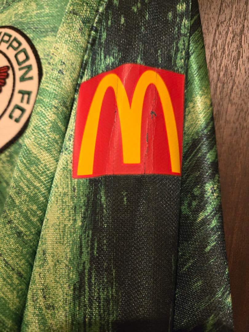 ヴェルディ川崎 武田修宏選手着用 支給品　長袖ホームユニフォーム 元日本代表