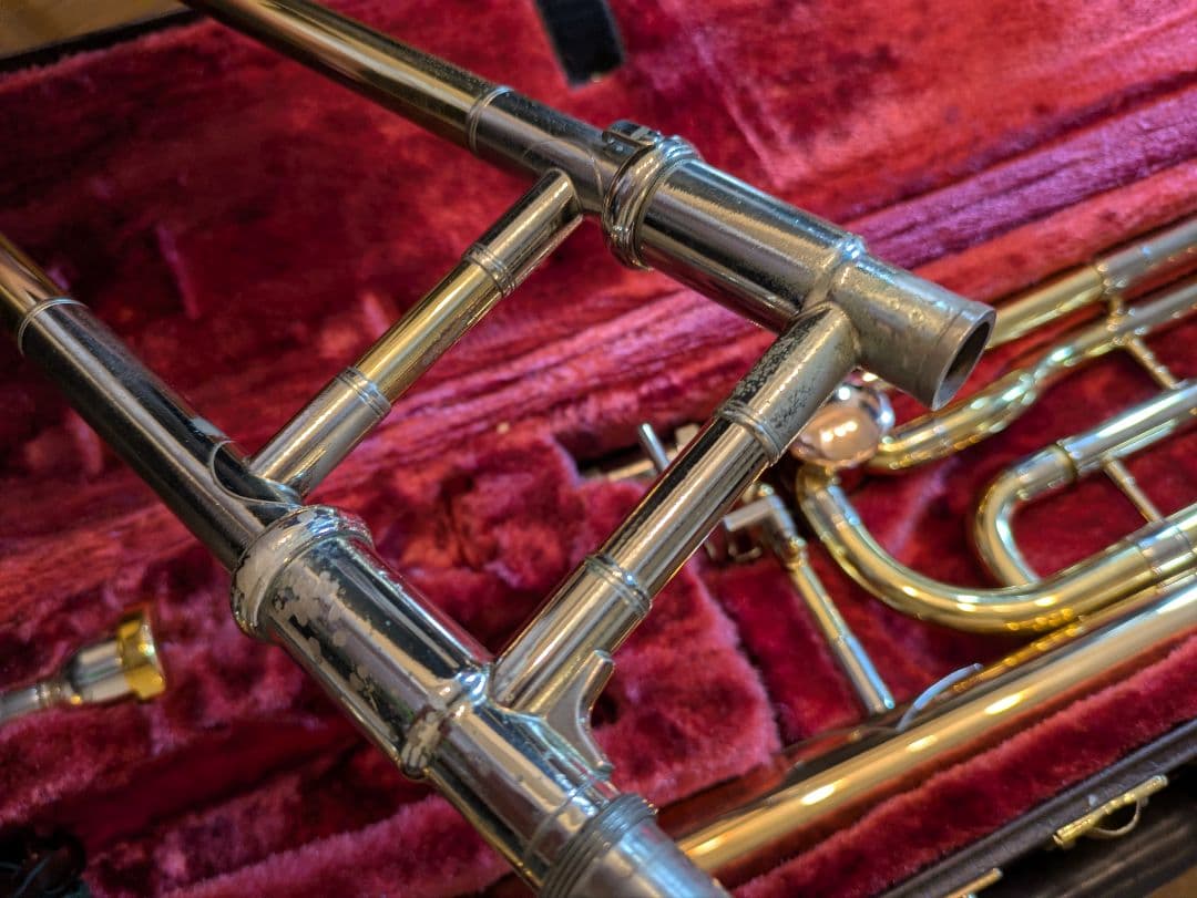 豪華付属品　YAMAHA カスタムトロンボーンYSL-882UG