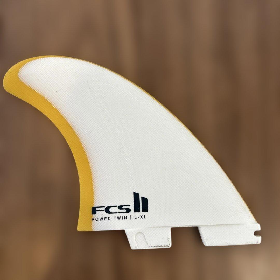 3本セット FCS2 POWER TWIN フィン L-XL TWIN トライ