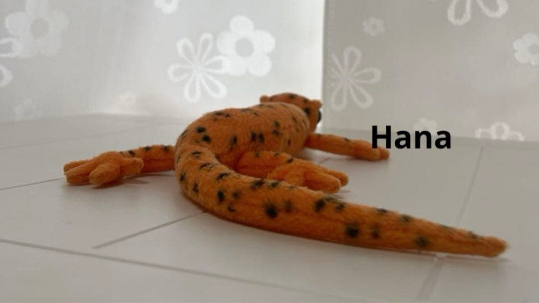 激レア⁉︎ 入手困難！ HANSA ハンサ アカブチサンショウウオ ぬいぐるみ