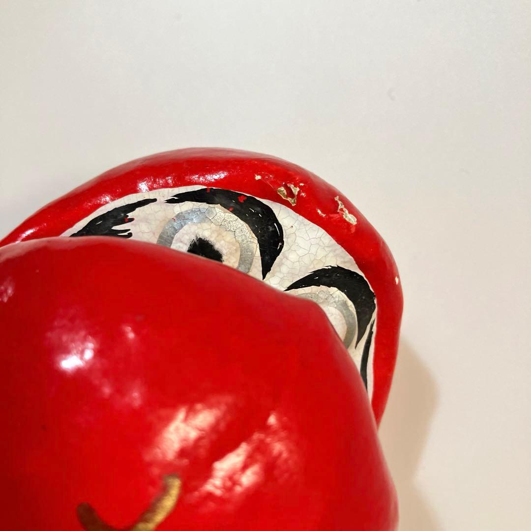 郷土玩具　珍品　長野　別所温泉　信州達磨　愛々だるま　ダルマ　民芸　縁起物　廃絶