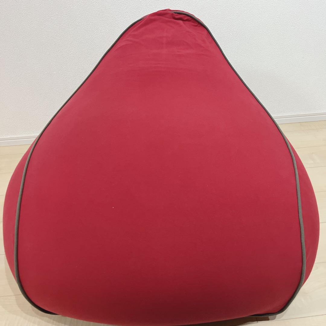 最終値引き！ yogibo ヨギボー ラウンジャー 赤 レッド