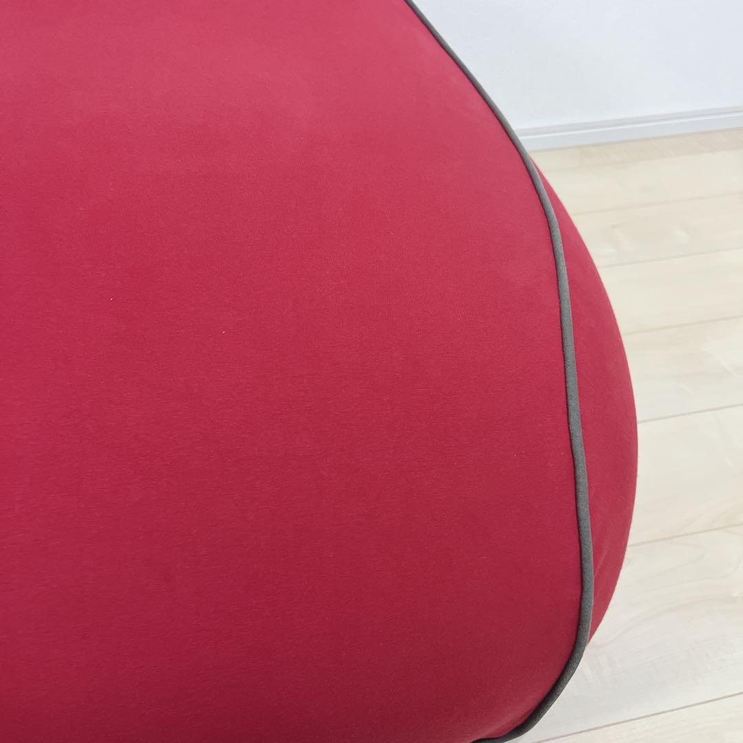 最終値引き！ yogibo ヨギボー ラウンジャー 赤 レッド